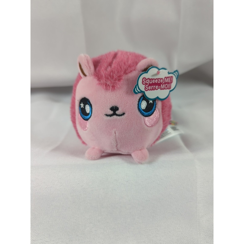 Squeezamals Series 2 Hopey Hedgehog 3.5-Inch Plush With Tags